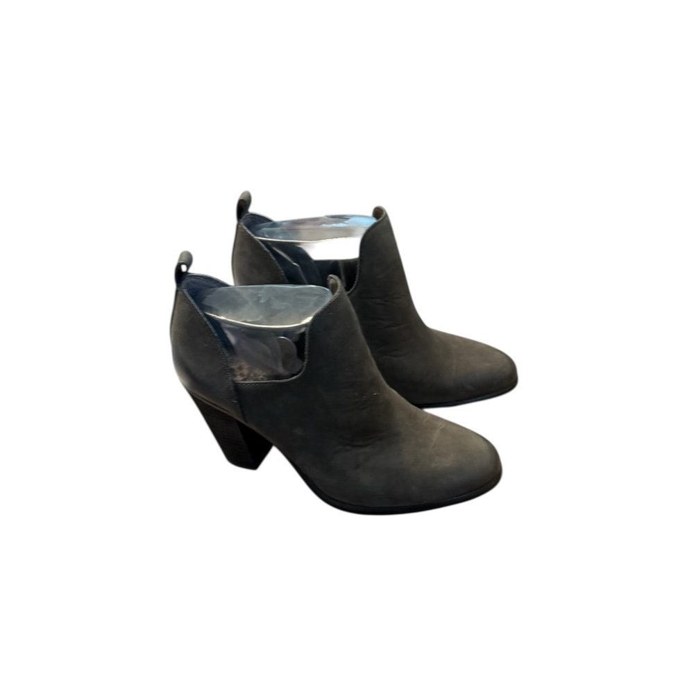 Vince Camuto Charcoal Ankle Booties - Picture 2 of 10